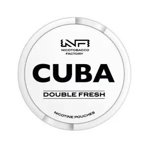 Cuba White Nicotine Pouches - Double Fresh - 16mg